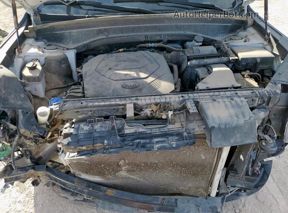5XYP2DHC3MG153230 2021 KIA TELLURIDE Белый Вид подкапотного пространства