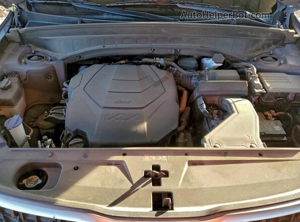 5XYP34GC5PG370345 2023 KIA TELLURIDE Серый Вид подкапотного пространства