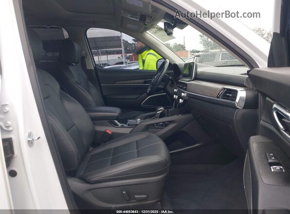 5XYP34HC0MG194752 2021 KIA TELLURIDE White წინა სალონის ხედი