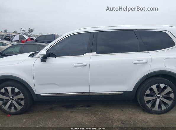 5XYP34HC0MG194752 2021 KIA TELLURIDE White სალონის 360-გრადუსიანი ხედი