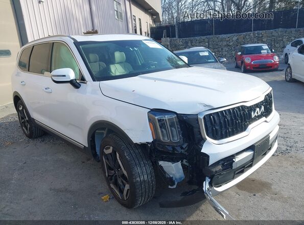 5XYP3DGC2SG632735 2025 KIA TELLURIDE White Передня права чверть