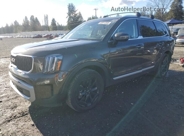 5XYP3DGC3PG403391 2023 KIA TELLURIDE Угольный Передняя левая четверть