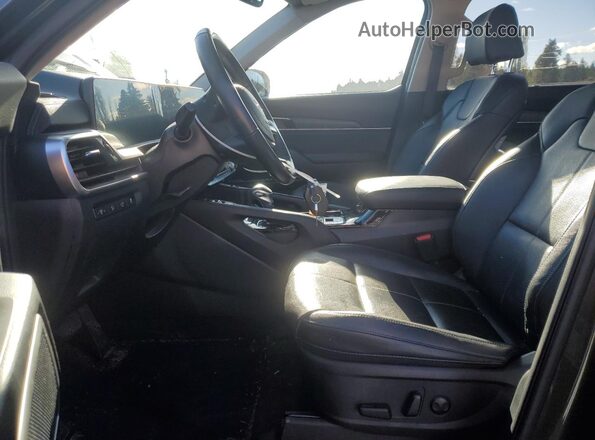 5XYP3DGC3PG403391 2023 KIA TELLURIDE Угольный Вид салона спереди