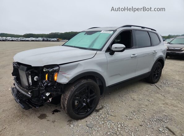 5XYP3DGC3RG460239 2024 KIA TELLURIDE Gray Przód lewy