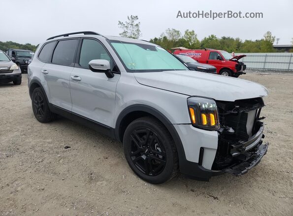 5XYP3DGC3RG460239 2024 KIA TELLURIDE Gray Przód prawy