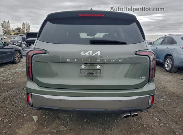 5XYP3DGC4PG400502 2023 KIA TELLURIDE Зеленый Вид сзади