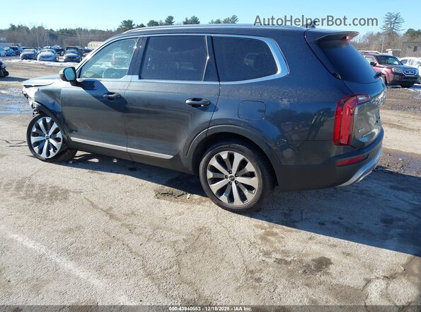 5XYP3DHC5LG075660 2020 KIA TELLURIDE Серый Задняя левая четверть
