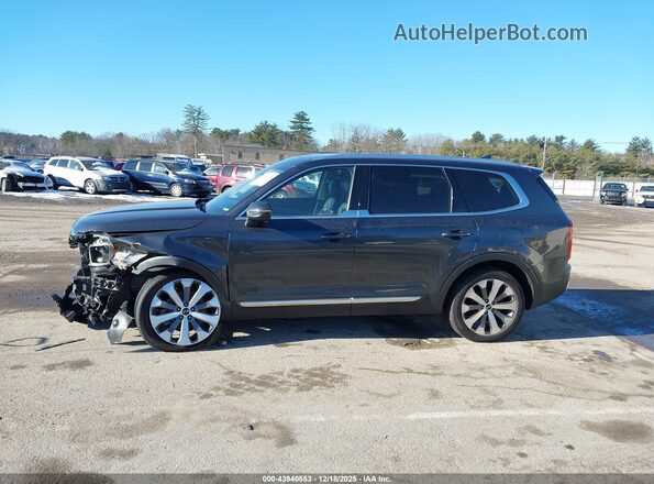 5XYP3DHC5LG075660 2020 KIA TELLURIDE Серый Панорамный вид салона 360°