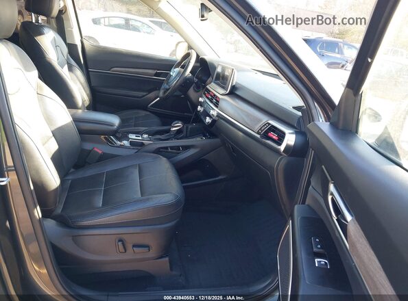 5XYP3DHC5LG075660 2020 KIA TELLURIDE Серый Вид салона спереди
