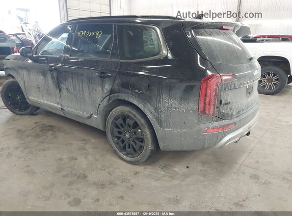 5XYP3DHC6NG301501 2022 KIA TELLURIDE Черный Задняя левая четверть