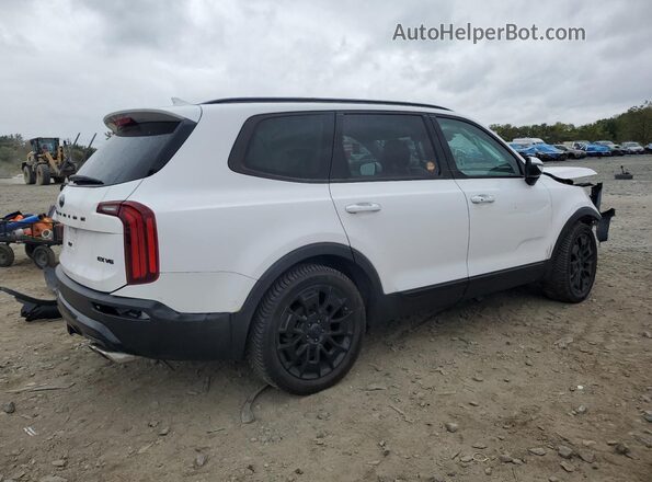 5XYP3DHC8MG158372 2021 KIA TELLURIDE Белый Задняя правая четверть