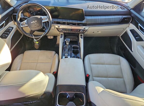 5XYP54GC6PG358229 2023 KIA TELLURIDE Белый Вид панели приборов