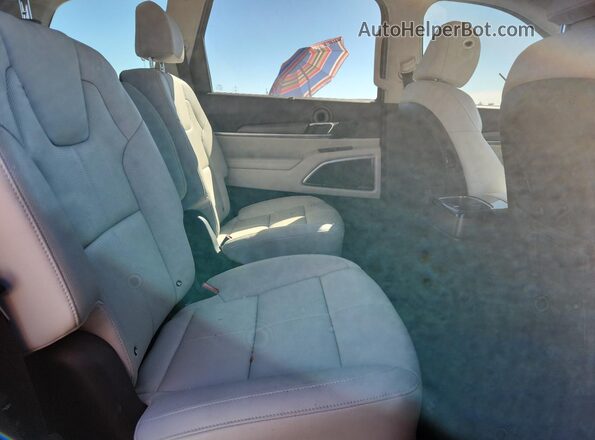 5XYP54HC4NG276334 2022 KIA TELLURIDE Burgundy Вид задньої частини салону