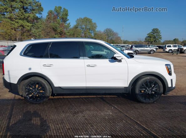 5XYP54HC8MG166904 2021 KIA TELLURIDE Белый Панорамный вид салона 360°