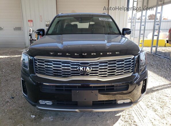 5XYP5DHC5MG146433 2021 KIA TELLURIDE Черный Вид спереди