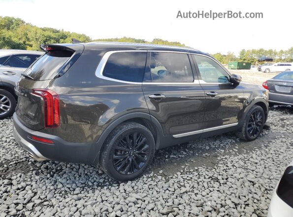 5XYP5DHC7LG079378 2020 KIA TELLURIDE Green Задня права чверть