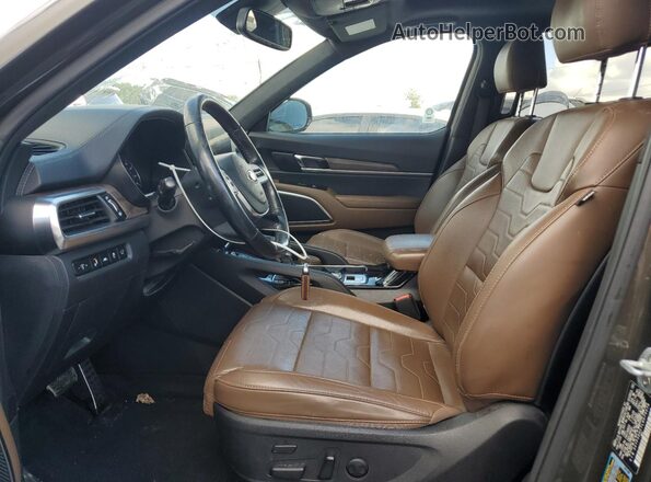 5XYP5DHC7LG079378 2020 KIA TELLURIDE Green Вид салону спереду