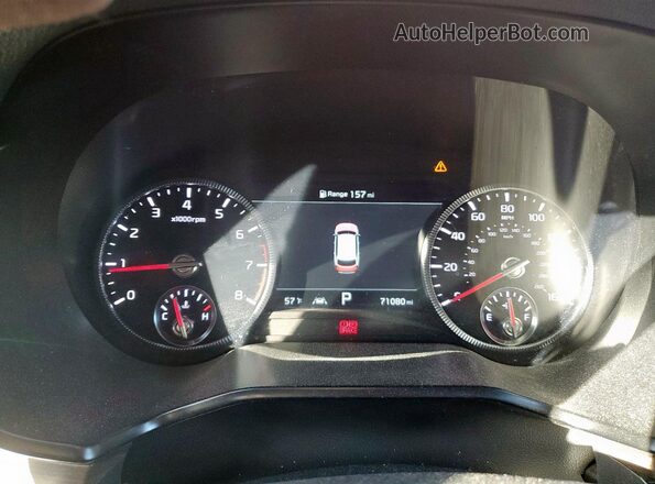 5XYP5DHC7NG215561 2022 KIA TELLURIDE Коричневый Вид щитка приборов