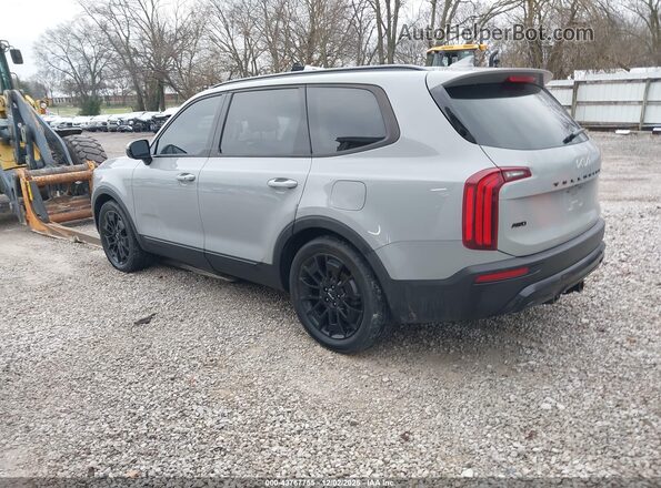 5XYP5DHC8NG314325 2022 KIA TELLURIDE Серый Задняя левая четверть