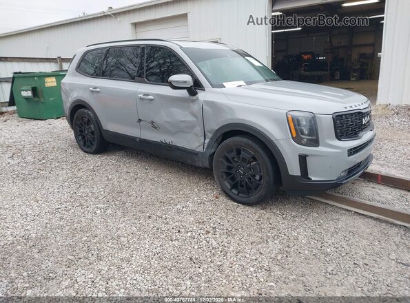 5XYP5DHC8NG314325 2022 KIA TELLURIDE Серый Передняя правая четверть