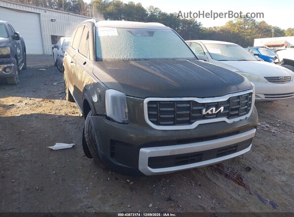 5XYP64GC8SG634819 2025 KIA TELLURIDE Коричневый Передняя правая четверть