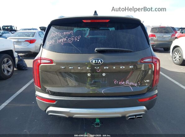 5XYP64HC0LG085732 2020 KIA TELLURIDE Золотой 