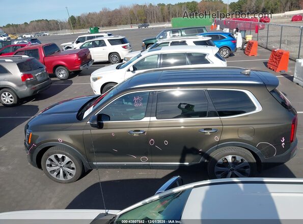 5XYP64HC0LG085732 2020 KIA TELLURIDE Золотой Панорамный вид салона 360°