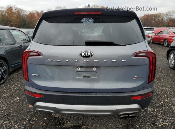 5XYP6DHC0LG043254 2020 KIA TELLURIDE Gray Vista trasera