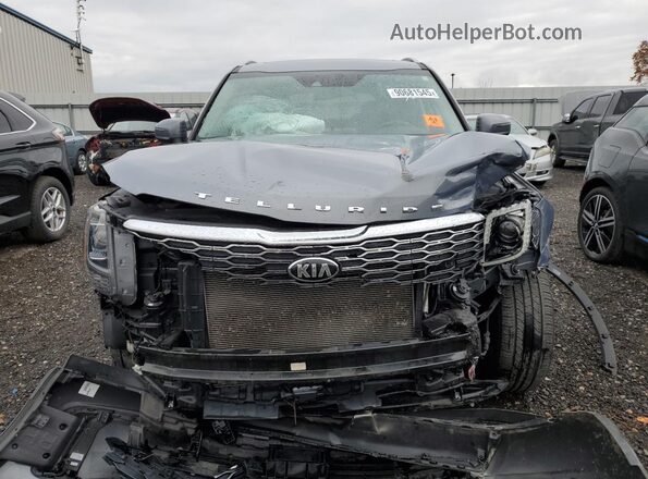 5XYP6DHC0LG043254 2020 KIA TELLURIDE Gray Vista frontal