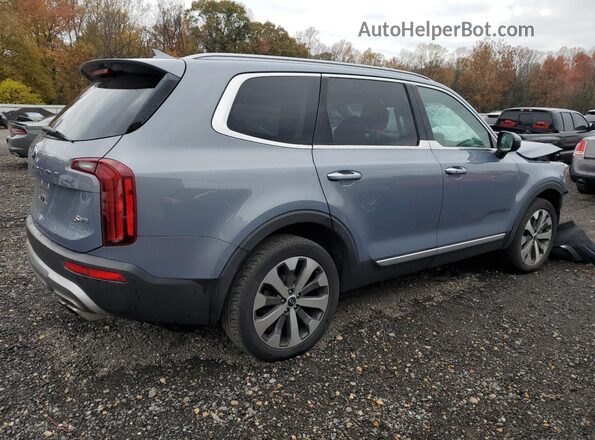 5XYP6DHC0LG043254 2020 KIA TELLURIDE Gray Trasero derecho