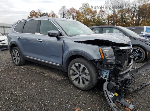5XYP6DHC0LG043254 2020 KIA TELLURIDE Gray Delantero derecho