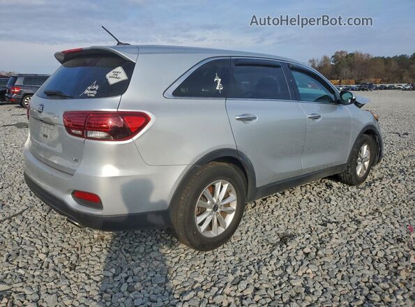 5XYPG4A58KG567789 2019 KIA SORENTO Серебряный Задняя правая четверть