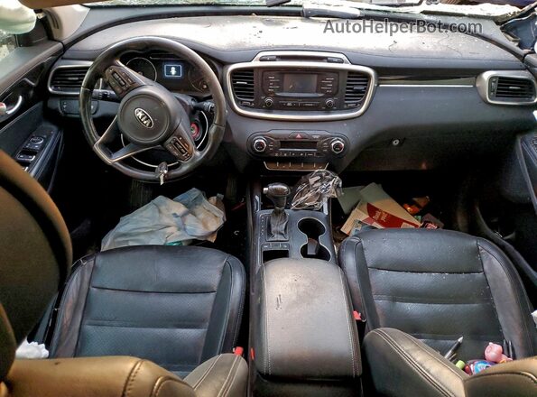5XYPH4A14GG009097 2016 KIA SORENTO Синий Вид панели приборов