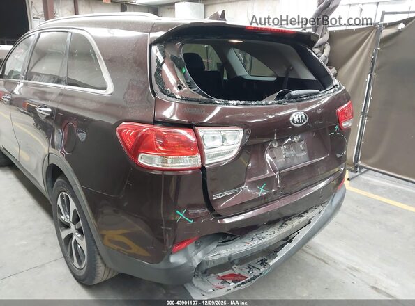 5XYPH4A55GG001531 2016 KIA SORENTO Red Vista frontal