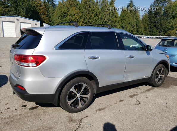 5XYPHDA5XHG309151 2017 KIA SORENTO Серебряный Задняя правая четверть
