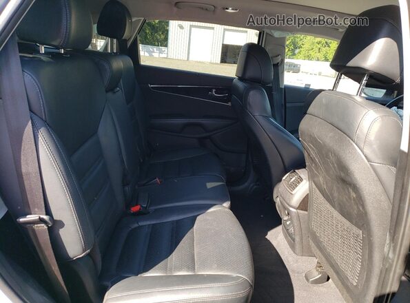 5XYPHDA5XHG309151 2017 KIA SORENTO Серебряный Вид задней части салона