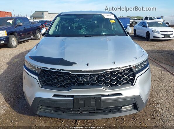 5XYRG4LCXNG083616 2022 KIA SORENTO Silver Вид щитка приладів