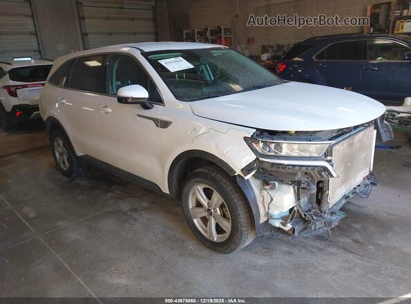 5XYRGDLC9MG039380 2021 KIA SORENTO Белый Передняя правая четверть