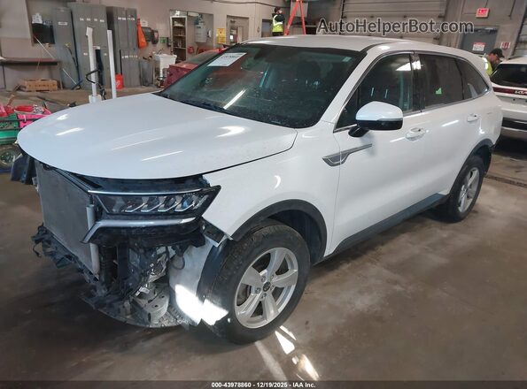 5XYRGDLC9MG039380 2021 KIA SORENTO Белый Передняя левая четверть