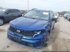 2021 Kia Sorento Ex Синий vin: 5XYRH4LF7MG031267