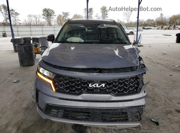 5XYRK4LF9NG083972 2022 KIA SORENTO Серый Вид спереди