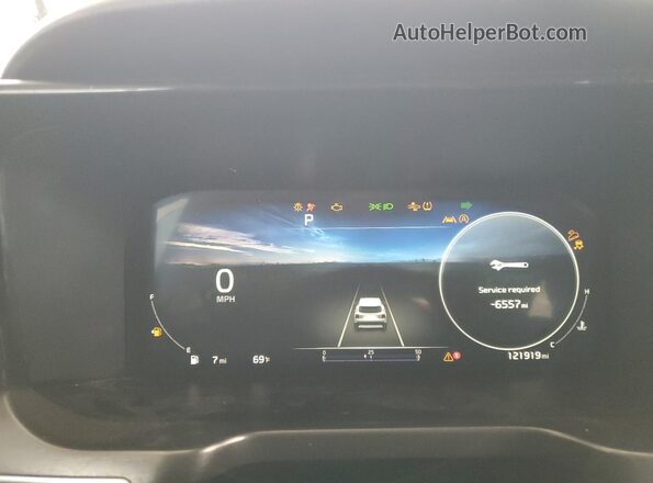 5XYRK4LF9NG083972 2022 KIA SORENTO Серый Вид щитка приборов