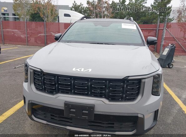 5XYRKDJF5RG255133 2024 KIA SORENTO Gray უკანა სალონის ხედი