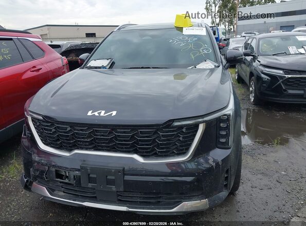 5XYRL4JC1SG344643 2025 KIA SORENTO Black Widok zestawu wskaźników
