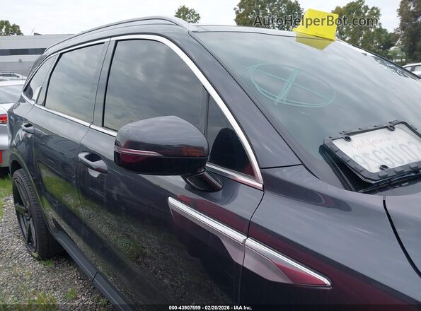 5XYRL4JC1SG344643 2025 KIA SORENTO Black Widok wnętrza z tyłu
