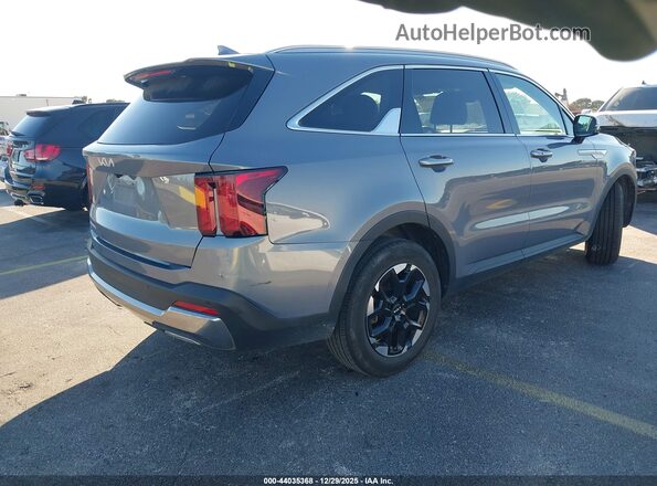 5XYRL4JC4RG271536 2024 KIA SORENTO Gray Widok z przodu