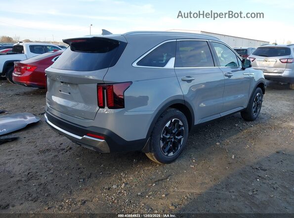 5XYRL4JC6TG413831 2026 KIA SORENTO Серый Задняя правая четверть