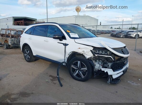 5XYRL4LC4MG019923 2021 KIA SORENTO White Front right