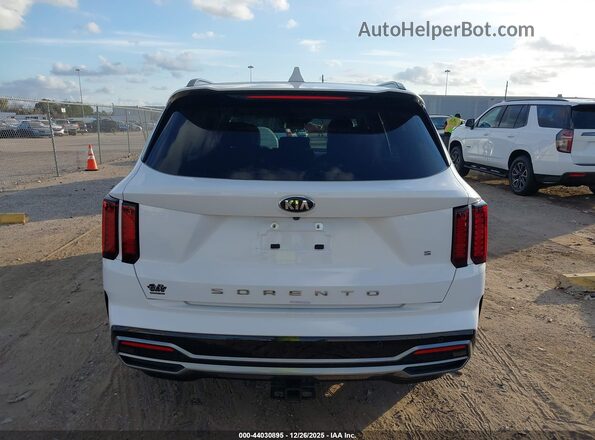 5XYRL4LC4MG019923 2021 KIA SORENTO White 