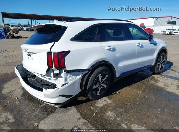 5XYRL4LC9PG217885 2023 KIA SORENTO Белый Задняя правая четверть